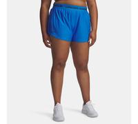 Shorts Under Armour Tech™ Play Up da 8 cm (3") da donna Blu Atlantis / Washed Blu Marino 3X