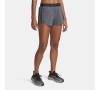 Shorts Under Armour Tech™ Play Up da 8 cm (3") da donna Castlerock / Nero S