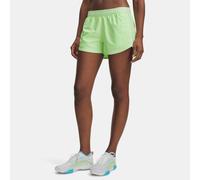 Shorts Under Armour Tech™ Play Up da 8 cm da donna Lumos Lime / Bianco M