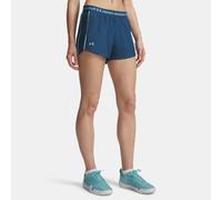 Shorts Under Armour Tech™ Play Up da 8 cm da donna Wham Blu / Blu Haze XS