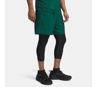 Shorts Under Armour Tech™ Woven Wordmark da 21 cm da uomo Campus Ivy / Nero XXL