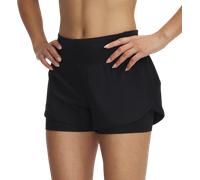 Pantaloni corti Under Armour Launch Pro 2en1 neri donna - XS