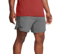 Pantaloni corti Under Armour Vanish Woven 6in grigio nero - L