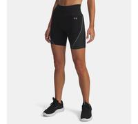 Shorts Under Armour Vanish Seamless da 16,5 cm (6,5") da donna Nero / Acciaio / Acciaio XL