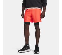 Shorts Under Armour Vanish Woven 2.0 2-in-1 da uomo Racer Rosso / Nero 3XL