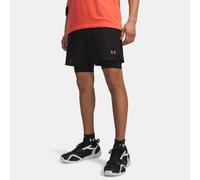Shorts Under Armour Vanish Woven 2.0 2-in-1 da uomo Ultimate Nero / Venom Rosso / Venom Rosso 3XL
