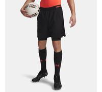 Shorts Under Armour Vanish Woven 2-in-1 da uomo Ultimate Nero / Venom Rosso XL