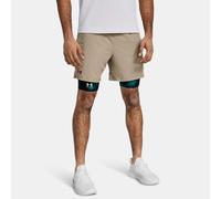 Shorts Under Armour Vanish Woven da 15 cm (6") da uomo Timberwolf Taupe / Nero XXL