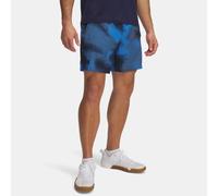 Shorts Under Armour Vanish Woven Printed da 15 cm (6") da uomo Blu Atlantis / Nero XL