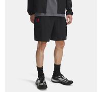 Shorts Under Armour Vibe Woven Cargo da 20 cm (8") da uomo Nero / Racer Rosso XS
