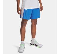 Shorts Under Armour Zone da 18 cm (7") da uomo Blu Atlantis / Bianco / Bianco XS
