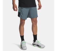Shorts Under Armour Zone da 18 cm (7") da uomo Jasper Blu / Serpentine XL