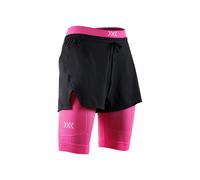 X-BIONIC Effektor 2in1 Shorts W - Donna - Rosa / Nero - Taglia M- modello 2026