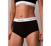 Shorty ICON COTTON MODAL Nero L Tinta unita