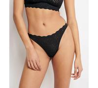 SLOGGI String 'ZERO Feel Bliss' grigio chiaro / nero, Taglia XL