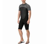ShortyWetsuit Muta Corta da Uomo Flessibile, Leggera e ad Asciugatura Rapida. Dotato di Tasca Nascosta. Adatto per Il Surf.