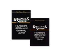 Shoshichi Kobayashi Katsu Foundations of Differential Geometry, 2 V (Tascabile)