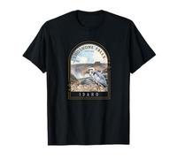 Shoshone Falls State Park Twin Falls Idaho Stati Uniti Snake River Maglietta