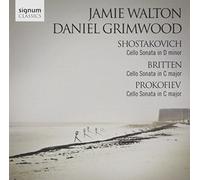 Shostakovich/Britten/Prokofiev - Cello Sonatas By Shostakovich Britten & Prokofiev