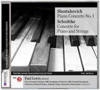 Shostakovich - Concerto for Piano, Trumpet and String Orchestra, Op. 35,Schnittke - Concerto for Piano and String Orchestra,Weber - Konzertstück, Op. 79,Liszt :Aux cyprès de la Villa d’Este No. 2,Funérailles-BBC