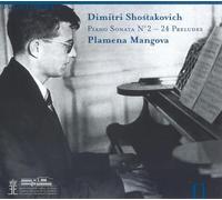 Plamena Mangova Piano Sonata No. 2, 24 Preludes (CD) Album