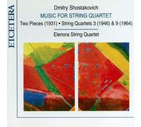 Shostakovich, D. - String 3/9/Pieces Quartet STRI