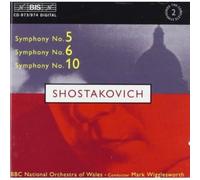 Dmitri Shostakovich Symphony Nos. 5, 6 and 10 (Wigglesworth) (CD) Album