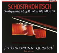 Shostakovich, Dimitri - String Qt. Nos. 3 7 12