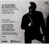 Shostakovich / Geniusas / Sladkovsky - Shostakovich: Complete Concertos Alexander (3 CD) () (3 CD)