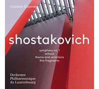 Dmitri Shostakov Shostakovich: Symphony No. 1/Scherzi/Theme and Variations/ (CD)