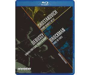 Shostakovich: Piano Quintet, Op. 57 / Debussy: Sonata for Flute, Viola (Blu-ray)