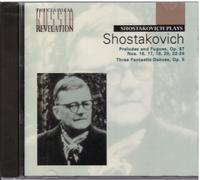 Shostakovich: Plays Shostakovich Vol. 3 - Preludi e Fuga Op.87 - CD