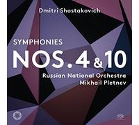 Shostakovich/ Pletnev - Symphonies 4 & 10 (2 CD)