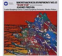 Shostakovich/ Previn, Andre - Symphony 13 Babi Y