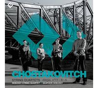 Shostakovich/ Quatuor Debussy - String Quartets Nos 5 8 & 11