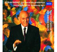 Shostakovich/ Stravinsky/ Solti, Georg - Shostakovich: Sym 1 / Stravinsky: Le Sacre Du