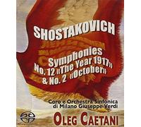 Shostakovich: Symphonies No. 12 'The Year 1917' and No. 2 'To October' by Oleg Caetani (2007-02-10)