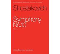 Shostakovich: Symphony No. 10 Op. 93 for Orchestra Study Score: op. 93. Orchester. Studienpartitur.