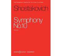 Shostakovich: Symphony No. 10 Op. 93 for Orchestra Study Score: op. 93. Orchester. Studienpartitur.
