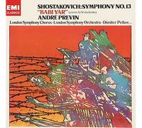 SHOSTAKOVICH:SYMPHONY NO.13 -