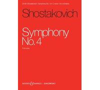 Shostakovich: Symphony No. 4, Op. 43 for Orchestra Study Score: op. 43. Orchester. Studienpartitur.