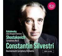 SHOSTAKOVICH: SYMPHONY NO. 8 - KABALEVSKY: COLAS BREUGNON OVERTU
