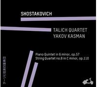 Shostakovich/ Talich/ Kasman - Piano Quintet Op.57 String Quartet 8