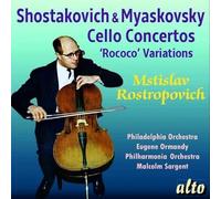 Shostakovich Vc Con 1 Miaskovsky Cello Concerto