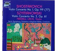 Shostakovich Violin Concerto No 1 op 99; Szymanowski Violin Concerto No 2 op 61 (Vox)