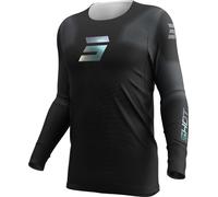 Shot Aerolite Space Maglia da motocross, nero, Taglia S