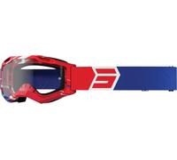 Shot Assault 2.0 Drop Occhiali da motocross, rosso-blu per maschi