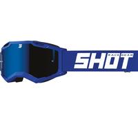 Shot Assault 2.0 Iridium Occhiali da motocross, blu