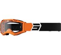 Shot Assault 2.0 Solar Occhiali da motocross, nero-arancione per maschi