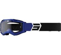 Shot Assault 2.0 Solar Occhiali da motocross, nero-blu per maschi